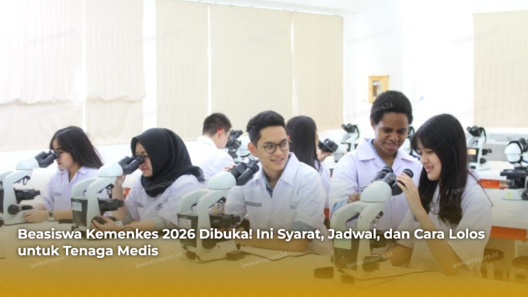 Beasiswa Kemenkes 2026 Dibuka! Ini Syarat, Jadwal, dan Cara Lolos untuk Tenaga Medis