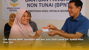 Cek Bansos BPNT Sembako Mei dan Juni 2026 Lewat HP, Rp600 Ribu Siap Cair